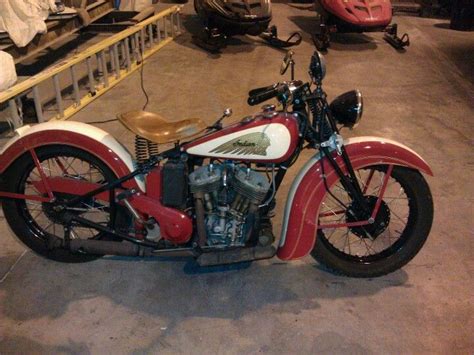 1936 Indian Sport Scout Moto