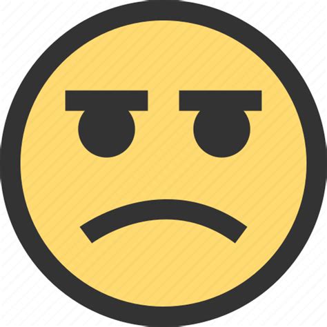 Emoji Emojis Face Faces Happy Not Sad Icon Download On Iconfinder