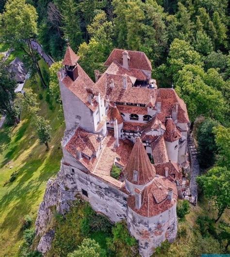 Castle Of Count Dracula Transylvania Romania Virily