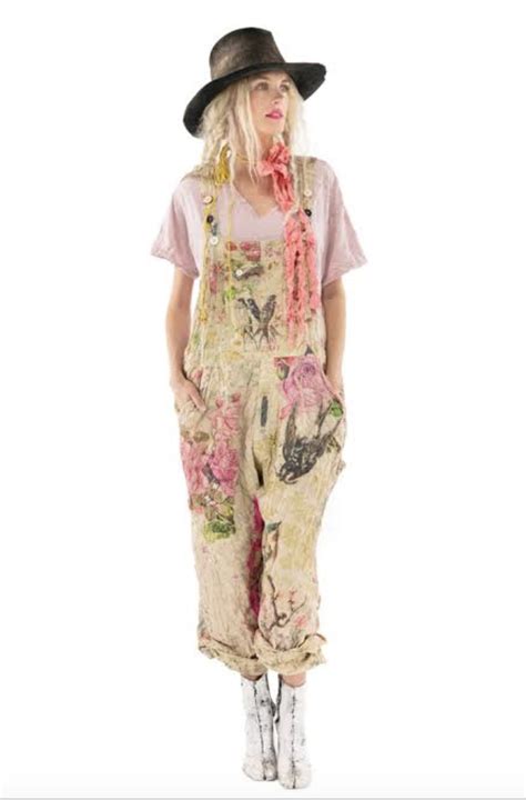 Magnolia Pearl Floral Love Overalls The Yarra Store