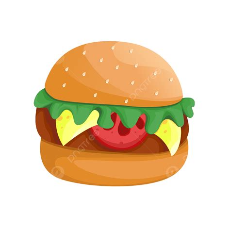 Gambar Desain Burger Mini Yang Lezat Burger Makanan Cepat Saji