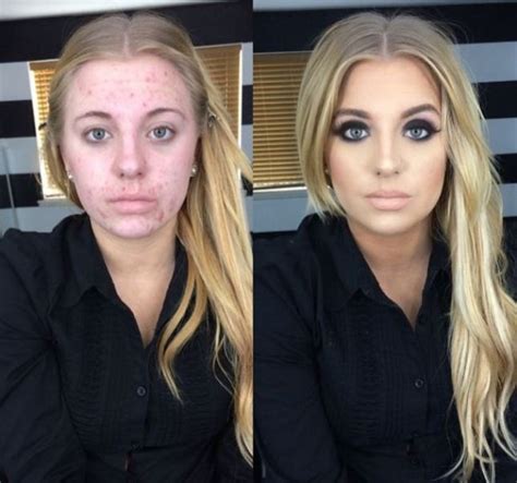 Ugly Girl With Makeup Before And After