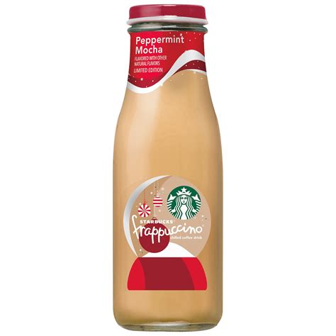 Starbucks Peppermint Mocha Frappuccino Is Available At Grocery Stores