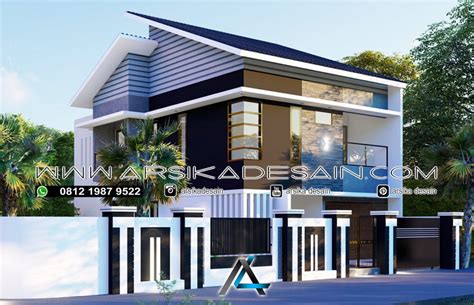 Desain Rumah 8x20 Meter Arsika Desain Konstruksi Pt