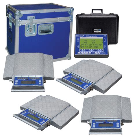 Abacus Scales And Systems Intercomp Pt 300 Wheel Load Scale Packages