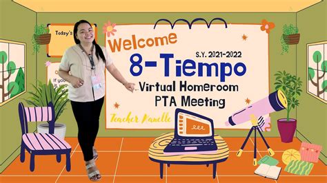 Grade 8 Tiempo Virtual Homeroom Pta Meeting 2021 Youtube