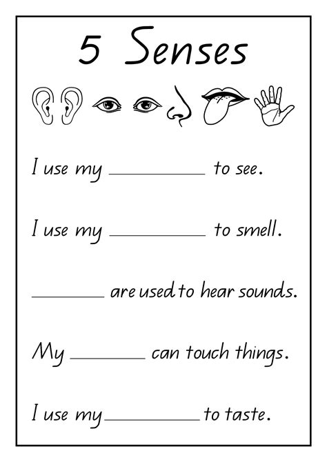 We are constantly adding new science worksheets to our site for all grade levels. Captain Senses Worksheets.indd2011219413 | Grade r ...