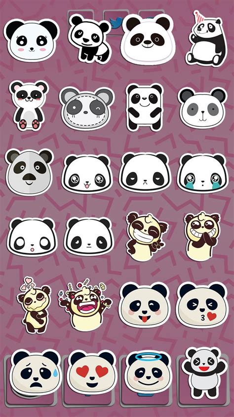 Panda Foto Stiker Kawaii Editor Foto Apk Untuk Unduhan Android