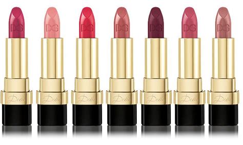 dolce and gabbana dolce matte lipsticks 2016 beauty trends and latest makeup collections chic