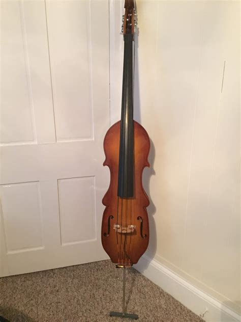 The upright bass (aka the double bass or string bass) provides the low end for both orchestral and jazz ensembles. SOLD - Eminence 4-String Electric Upright Bass w ...