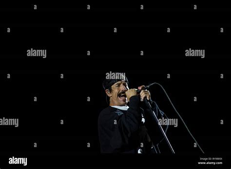 Cairo Egypt 15th Mar 2019 Singer Anthony Kiedis Performs With Us
