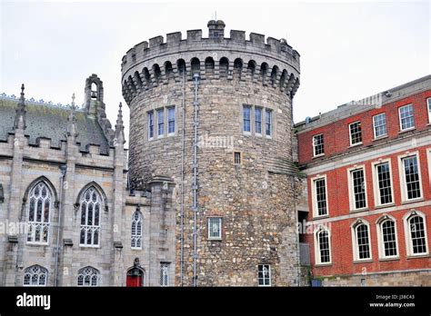 Record Tower At Dublin Castle In Dublin It Is Of Few Remnants To The