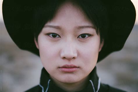 Portrait Of A Young Chinese Woman Del Colaborador De Stocksy Maahoo