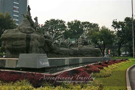 Arjuna Wijaya Statue Central Jakarta