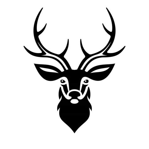 Stag Clip Art Vector Images And Illustrations Istock