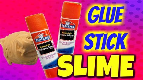 Diy Glue Stick Slime 4 Easy Diy Slimes Without Glue How To Make The
