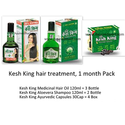 Ayurvedic oil kesh king operates in several directions: Kesh King Hair Treatment - Hair oil, Shampoo and Capsule ...