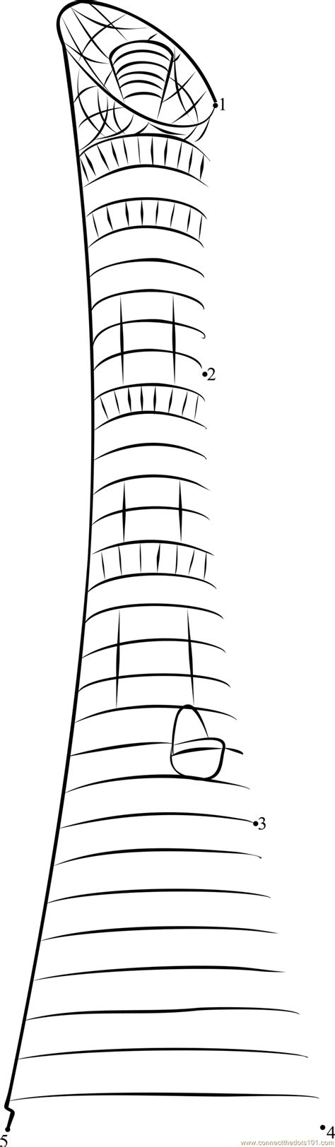 Aspire Tower Qatar Dot To Dot Printable Worksheet Connect The Dots