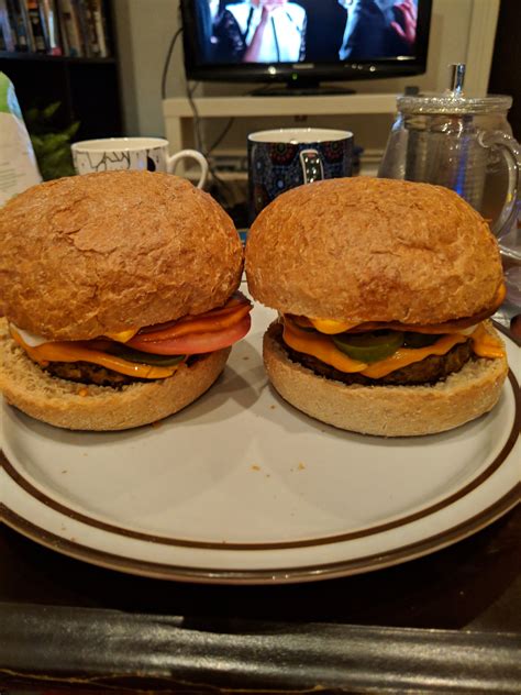 Vegan Burgers With Ingredients Bought Entirely From Woolies