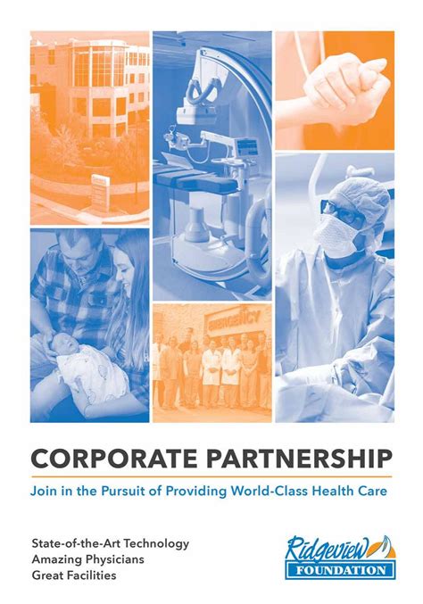 Corporate Partnership Brochure By Ridgeviewfoundation Issuu