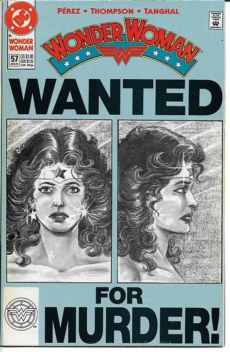Wonder Woman 57 1991 Dc Comics Copper Age George Perez Jill