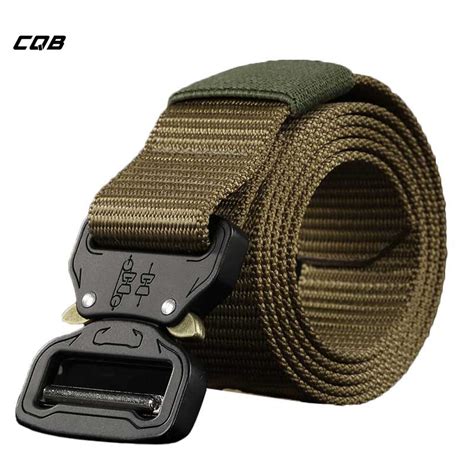 Cqb Outdoor Sports Tactical Military Men Belt Wear Resisting Non Slip