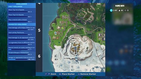 Fortnite Fortbyte 89 Accessible By Flying The Scarlet Strike Glider