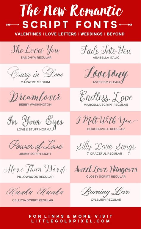 14 Romantic Script Fonts • Little Gold Pixel Romantic Script Fonts