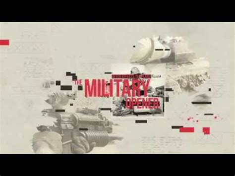 Military Opener After Effects Template - YouTube