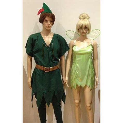 Peter Pan And Tinkerbell Costume