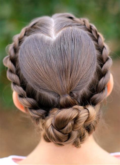 17 Adorable Heart Hairstyles Cute Hairstyles For Kids You Will Love