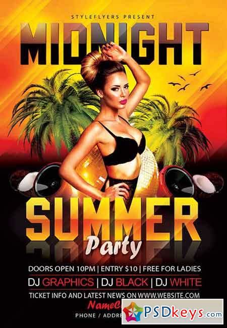 Summer Sexy Party Flyer Psd Template Facebook Cover By Elegantflyer Hot Sex Picture