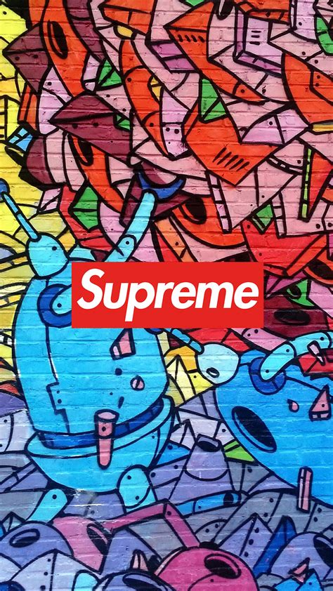 [24 ] Supreme Graffiti Wallpapers Wallpapersafari
