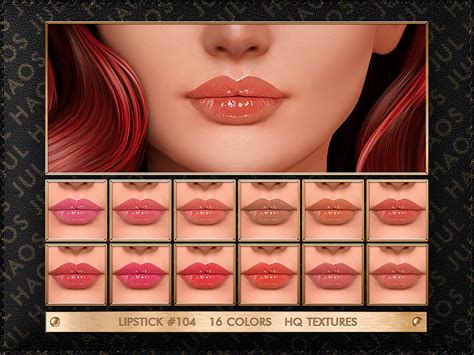 Lipstick 104 By Julhaos At Tsr Sims 4 Updates