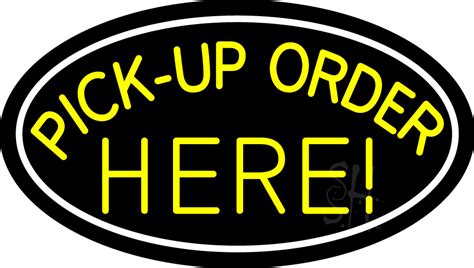 Pick Up Order Here Led Neon Sign Order Here Neon Signs Everything Neon