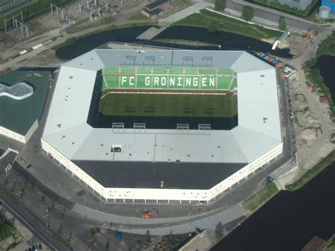 El football club groningen es un club neerlandés de fútbol perteneciente a la eredivisie, situado en la ciudad de groninga. FC Groningen - Euroborg
