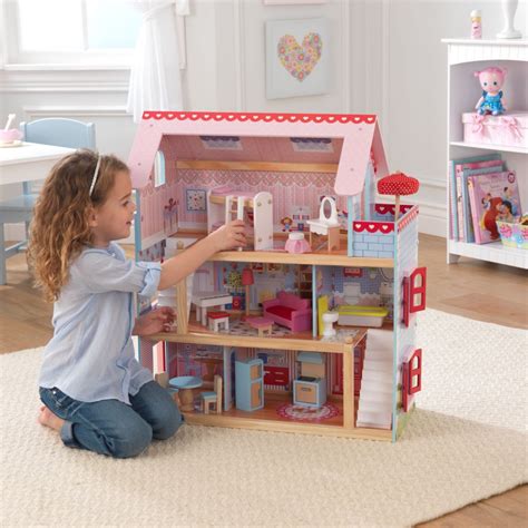 Puedes explorar y redecorar toda una casa de muñecas en este encantador juego de diseño para chicas. Kidkraft casa de muñecas chelsea 65054 | Inforchess