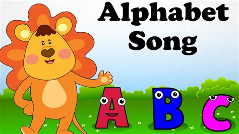 Abc Song Alphabet Song Cartoon Nursery Rhymes Songs For Children