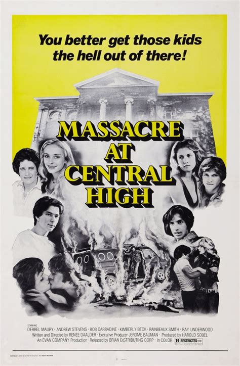 Massacre At Central High Poster Art 1976 Movie Poster Masterprint Item Varevcmsdmaatec049h