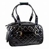 Pictures of Black Quilted Dog Carrier