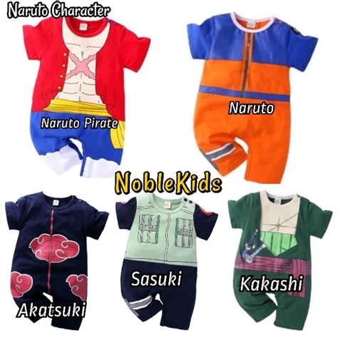 Naruto Character Costume For Babynarutopiratenarutoakatsukisasuki