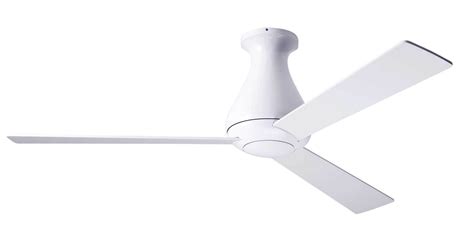 Can ceiling fans with lights be returned? Modern Fan Company Altus Flush Mount Gloss White 42 ...