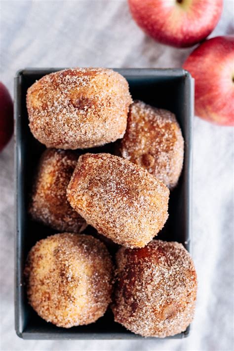 Vegan Apple Butter Filled Cinnamon Sugar Doughnuts This Vibrant World
