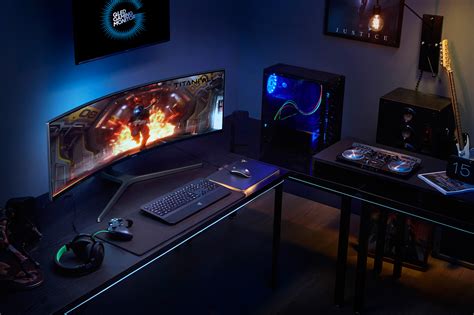 Huge Monitor Set To Put Gaming Freaks In A Trance Witchdoctor Co Nz