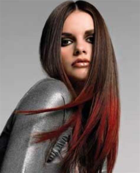 Red Dip Dye Hair Hair Color Dip Dye Hair Dye Colors Hair Colour