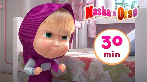 Masha E Orso 🐻👱‍♀️ Game Over 🌟👧 Collezione Di Episodi 💥 Cartoni Animati Per Bambini Youtube