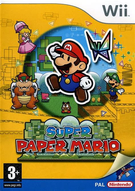 Super Paper Mario Wii Pal Español Ua