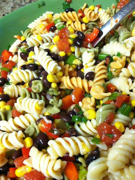 Dream Home Cooking Girl My Black Bean And Corn Pasta Saladi Love Cold