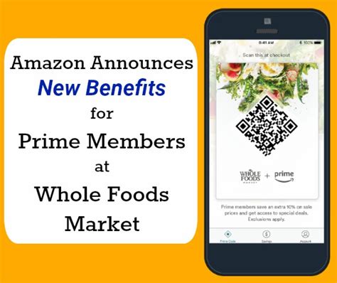 Starting june 27, 2018, amazon's whole foods market discount for prime members is available in all whole foods stores across the country. Amazon Announces New Benefits for Prime Members at Whole ...