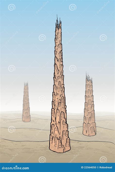 Tower Of Babel Vector Drawing 115924687